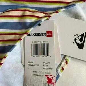 Quicksilver bikini bottoms. Brand new